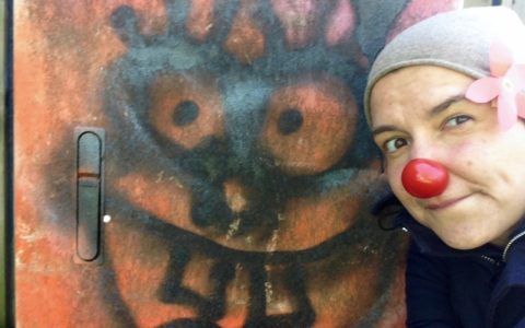 Clown meets Graffiti